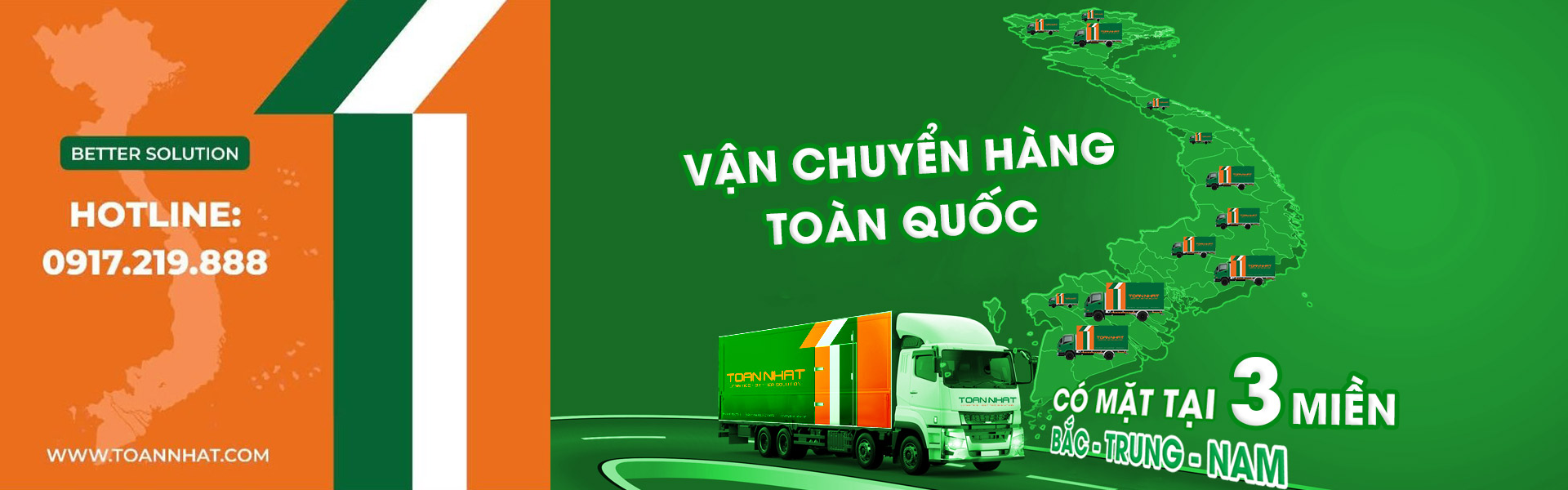 Banner vận tải toàn nhất
