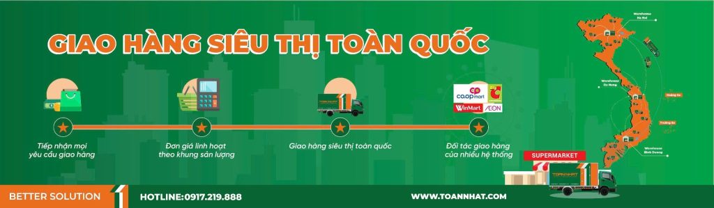 Giao hàng siêu thị